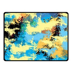 Abstract #4 Fleece Blanket (small) by Uniqued