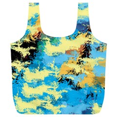 Abstract #4 Full Print Recycle Bags (l)  by Uniqued