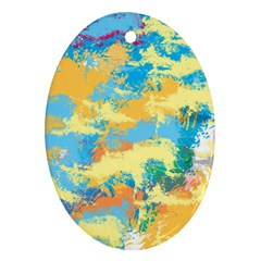 Abstract #5 Ornament (oval) 