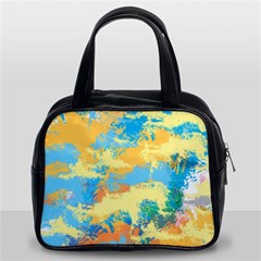 Abstract #5 Classic Handbags (2 Sides) by Uniqued