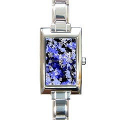 Abstract #7 Rectangle Italian Charm Watch by Uniqued