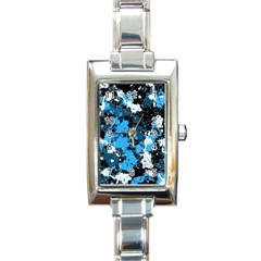 Abstract #8 Rectangle Italian Charm Watch