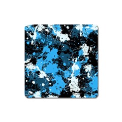 Abstract #8 Square Magnet by Uniqued