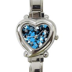 Abstract #8 Heart Italian Charm Watch by Uniqued