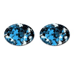 Abstract #8 Cufflinks (Oval)