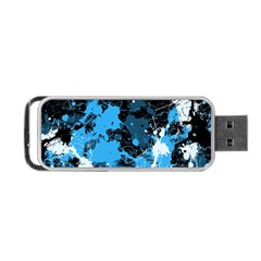 Abstract #8 Portable Usb Flash (one Side) by Uniqued