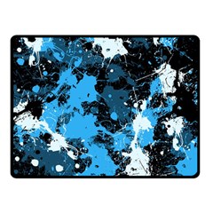 Abstract #8 Double Sided Fleece Blanket (Small) 