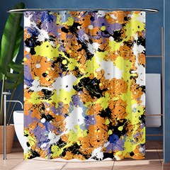 Abstract #9 Shower Curtain 60  X 72  (medium)  by Uniqued