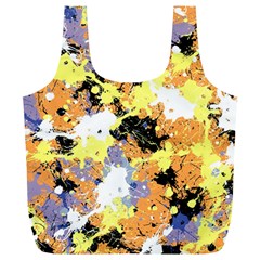 Abstract #9 Full Print Recycle Bags (l)  by Uniqued