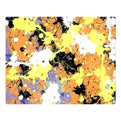 Abstract #9 Double Sided Flano Blanket (large)  by Uniqued