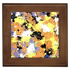 Abstract #10 Framed Tiles by Uniqued