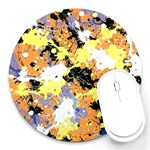 Abstract #10 Round Mousepads Front