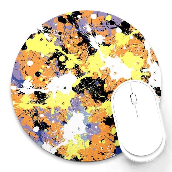 Abstract #10 Round Mousepads