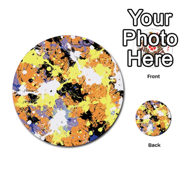 Abstract #10 Multi-purpose Cards (Round) 