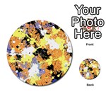 Abstract #10 Multi-purpose Cards (Round)  Front 35