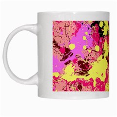 Abstract #11 White Mugs by Uniqued