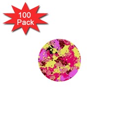 Abstract #11 1  Mini Buttons (100 Pack)  by Uniqued