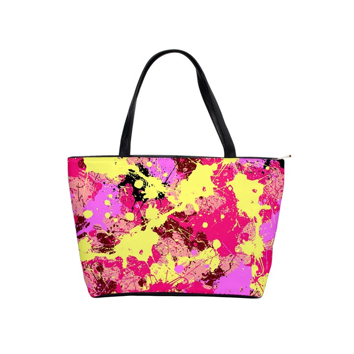 Abstract #11 Shoulder Handbags