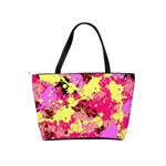 Abstract #11 Shoulder Handbags Back