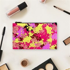 Abstract #11 Cosmetic Bag (small)  by Uniqued