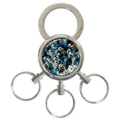 Abstract #15 3-ring Key Chains