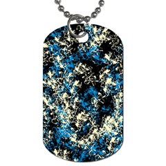 Abstract #15 Dog Tag (two Sides) by Uniqued