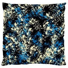 Abstract #15 Large Flano Cushion Case (two Sides)