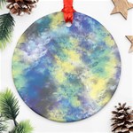 Abstract #17 Ornament (Round)  Front