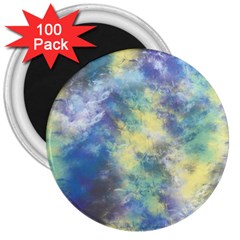 Abstract #17 3  Magnets (100 Pack) by Uniqued