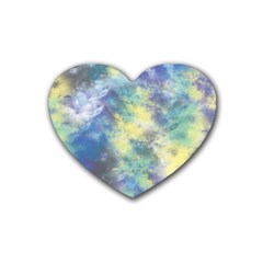 Abstract #17 Heart Coaster (4 Pack)  by Uniqued