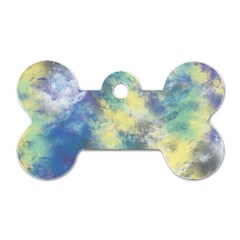 Abstract #17 Dog Tag Bone (one Side) by Uniqued