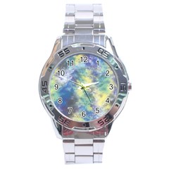 Abstract #17 Stainless Steel Analogue Watch by Uniqued