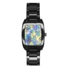 Abstract #17 Stainless Steel Barrel Watch by Uniqued