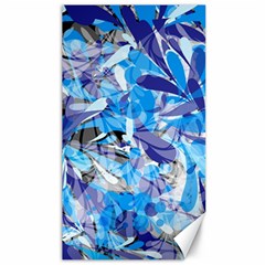 Abstract Floral Canvas 40  X 72  