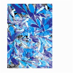 Abstract Floral Large Garden Flag (two Sides)