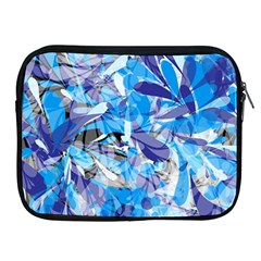 Abstract Floral Apple Ipad 2/3/4 Zipper Cases