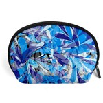 Abstract Floral Accessory Pouches (Large)  Front