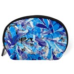 Abstract Floral Accessory Pouches (Large)  Back