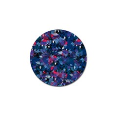 Abstract Floral #3 Golf Ball Marker (4 Pack) by Uniqued