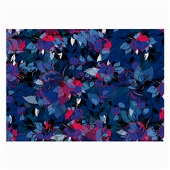 Abstract Floral #3 Large Glasses Cloth by Uniqued