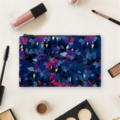 Abstract Floral #3 Cosmetic Bag (medium) 