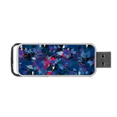 Abstract Floral #3 Portable Usb Flash (one Side)