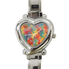 Abstract Elephant Heart Italian Charm Watch by Uniqued