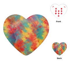 Abstract Elephant Playing Cards (heart) 