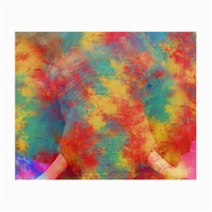 Abstract Elephant Small Glasses Cloth (2-side) by Uniqued