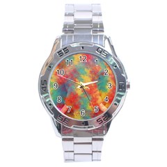 Abstract Elephant Stainless Steel Analogue Watch by Uniqued