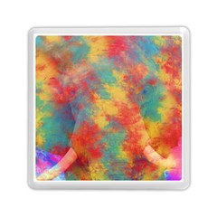 Abstract Elephant Memory Card Reader (square)  by Uniqued