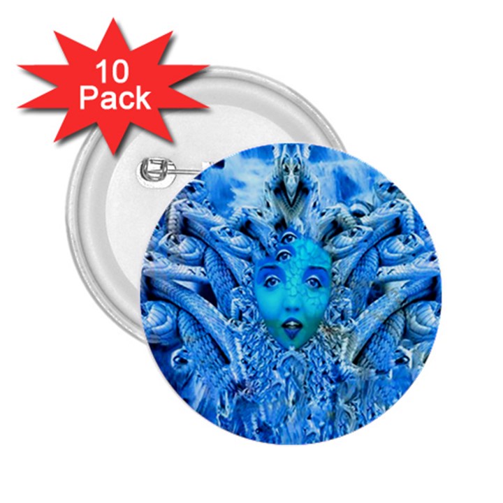 Medusa Metamorphosis 2.25  Buttons (10 pack) 