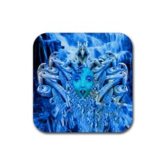 Medusa Metamorphosis Rubber Coaster (square)  by icarusismartdesigns