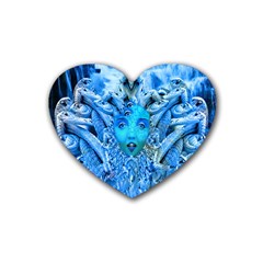 Medusa Metamorphosis Heart Coaster (4 Pack)  by icarusismartdesigns